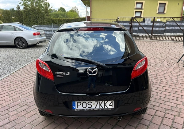 Mazda 2 cena 19900 przebieg: 92000, rok produkcji 2008 z Rydułtowy małe 781